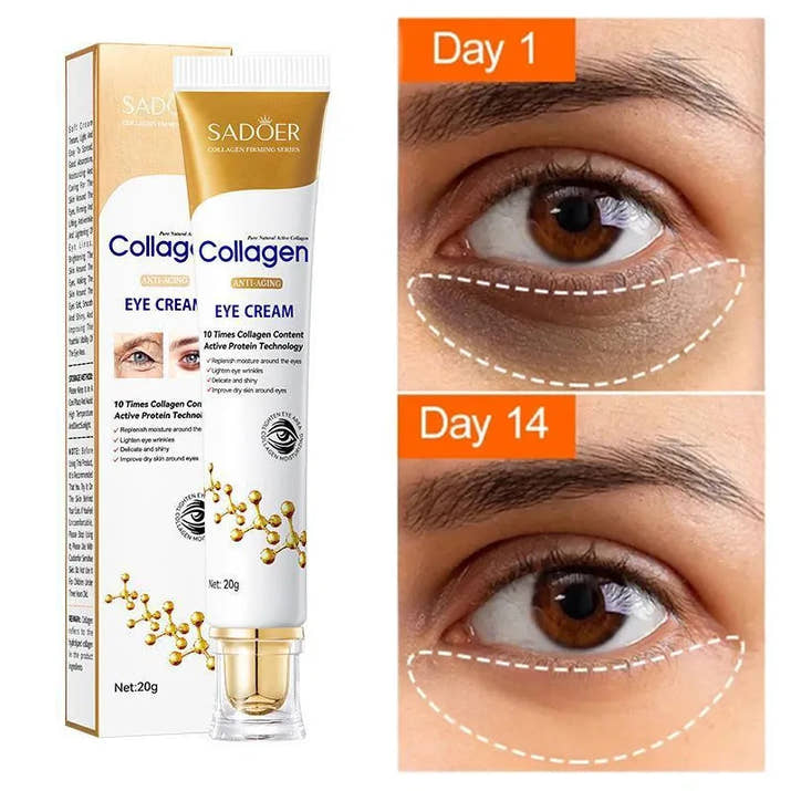 Fast Instant Eye Bag Removal Cream Collagen