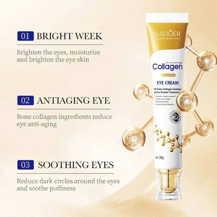 Fast Instant Eye Bag Removal Cream Collagen