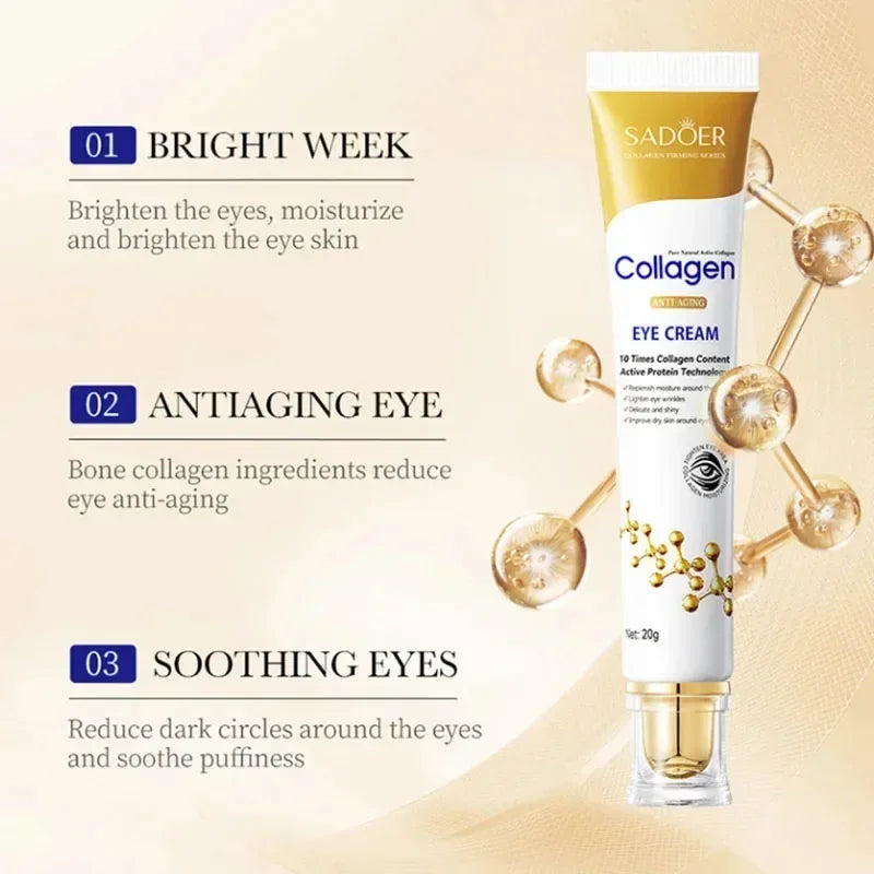 Fast Instant Eye Bag Removal Cream Collagen